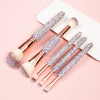 5-Piece Ceramic Rhinestone Makeup Brush Set CR0017 - view 2