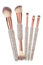 5-Piece Ceramic Rhinestone Makeup Brush Set CR0017 - view 13