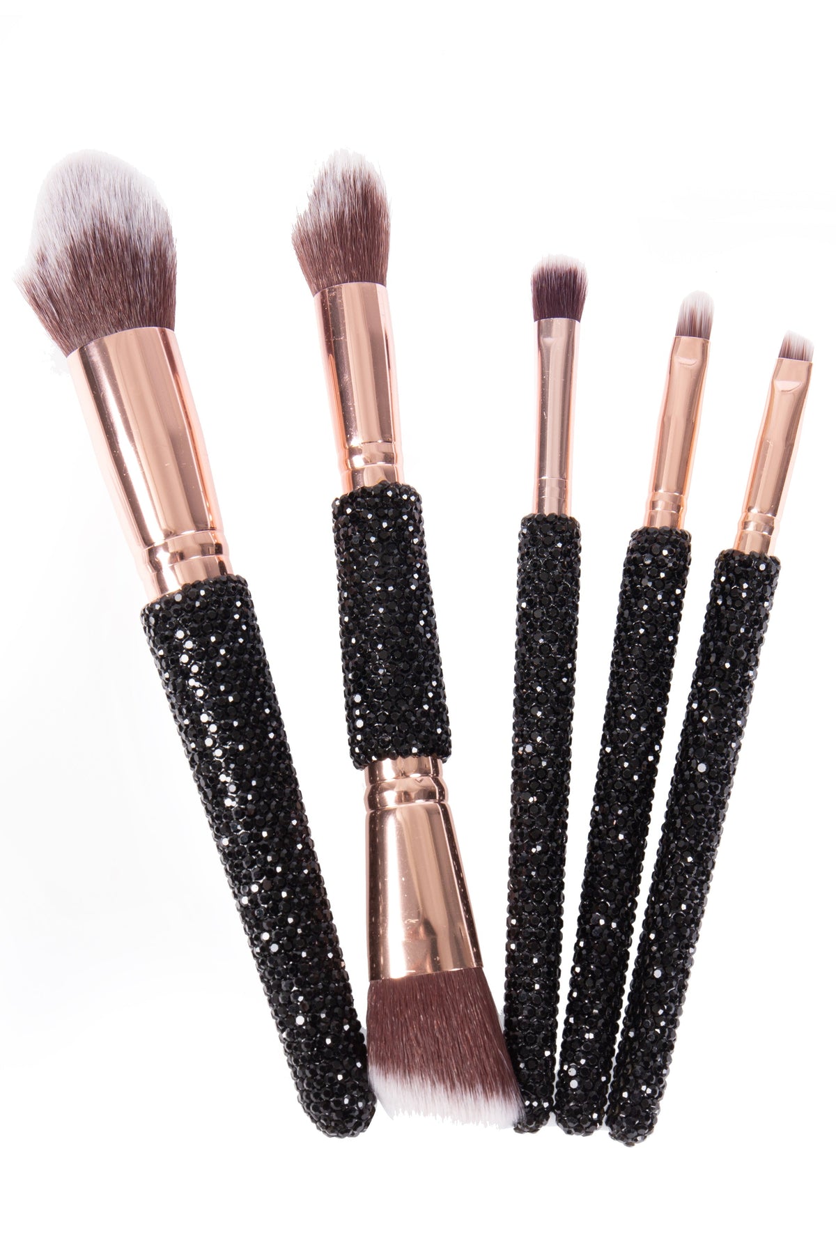 5-Piece Ceramic Rhinestone Makeup Brush Set CR0020 - view 3