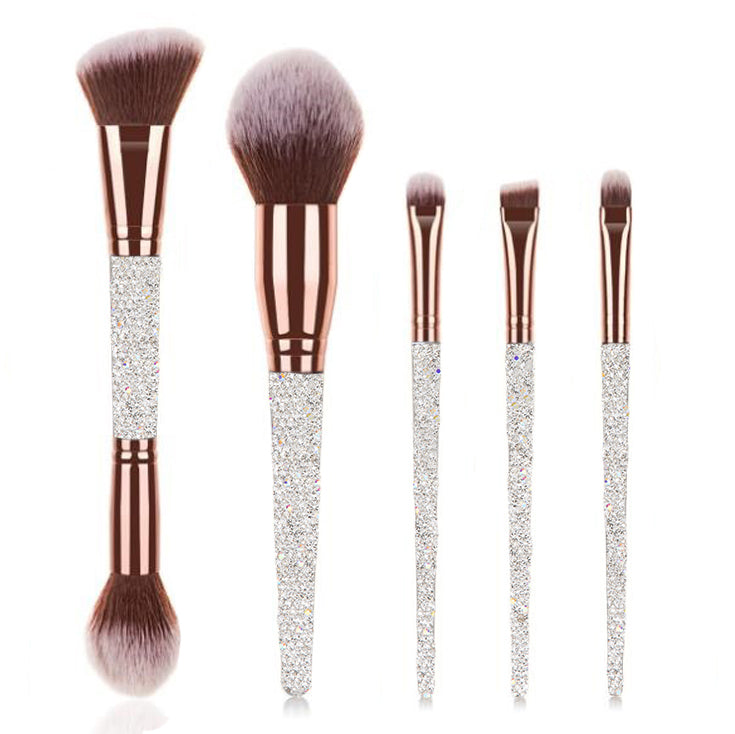 5-Piece Ceramic Rhinestone Makeup Brush Set CR0020 - view 4