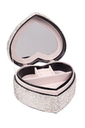 Ceramic Rhinestone Heart Jewelry Box CR0031 - view 2