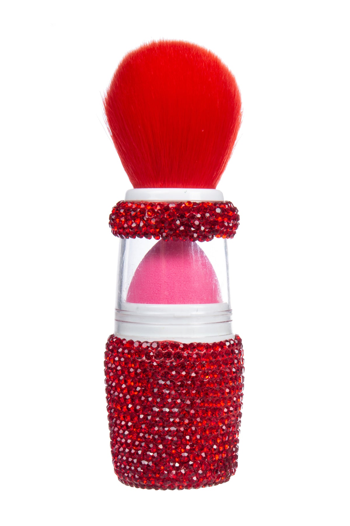 Ceramic Rhinestone Blush with Sponge Applicator CR0033