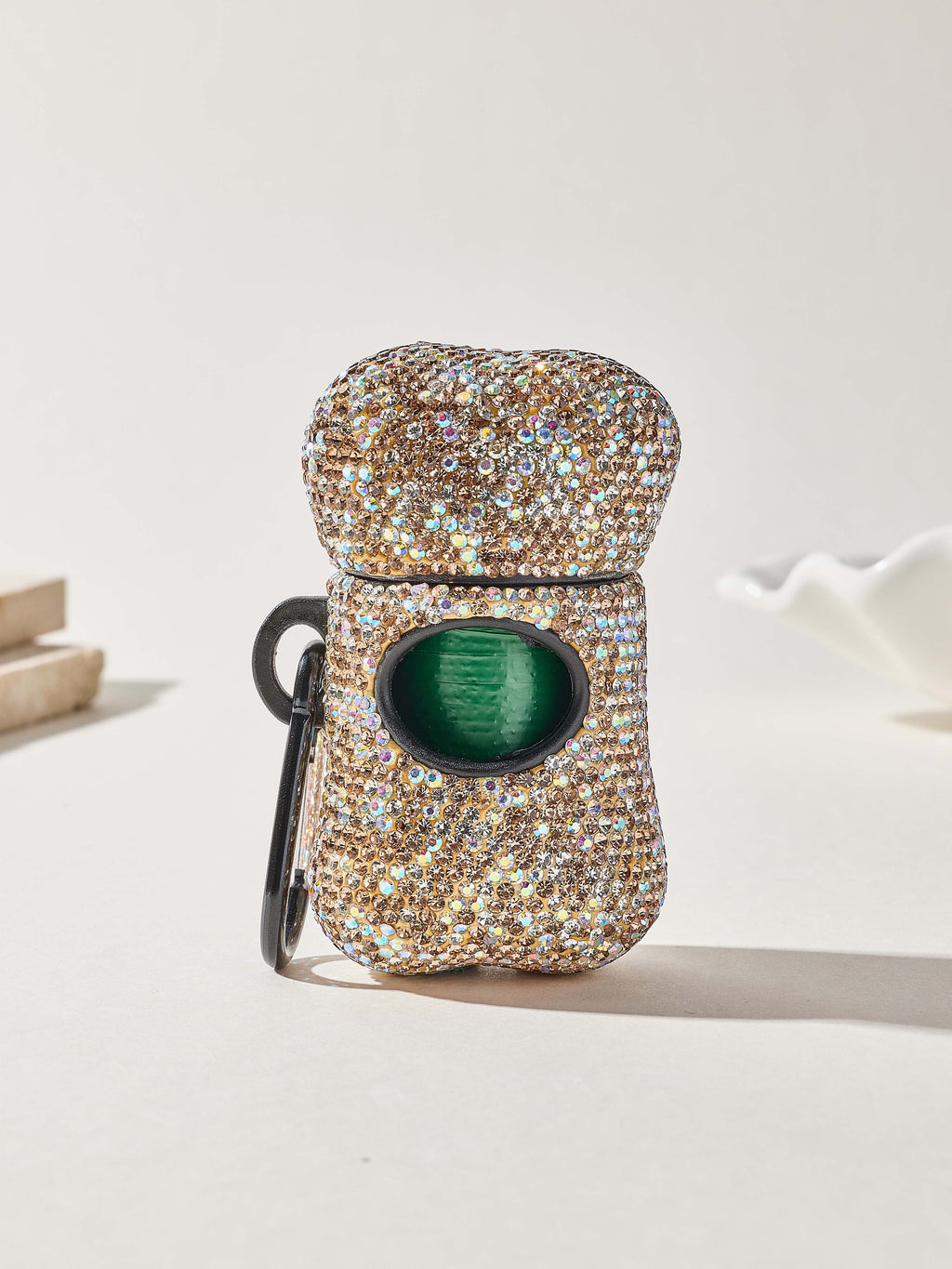 Ceramic Rhinestone Poop Bag Holder CR0054 - view 13