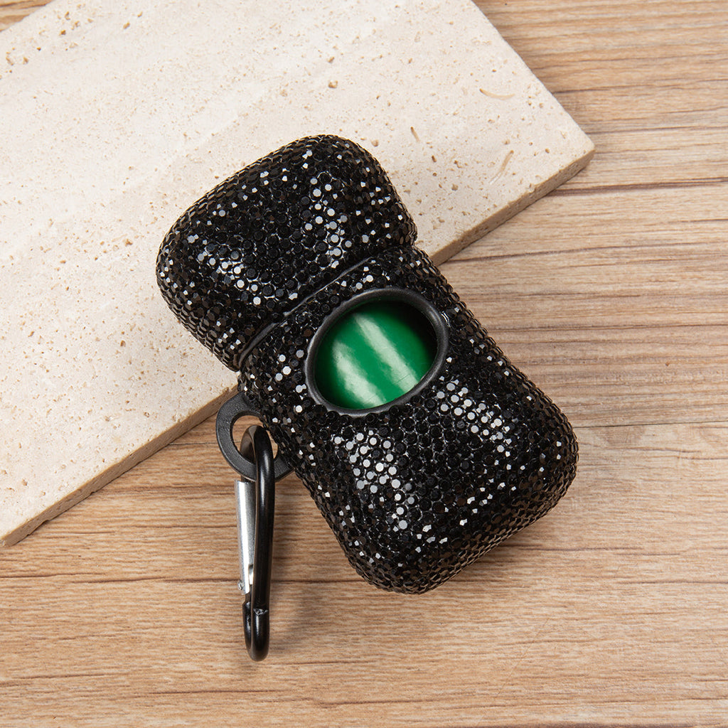 Ceramic Rhinestone Poop Bag Holder CR0054 - view 7