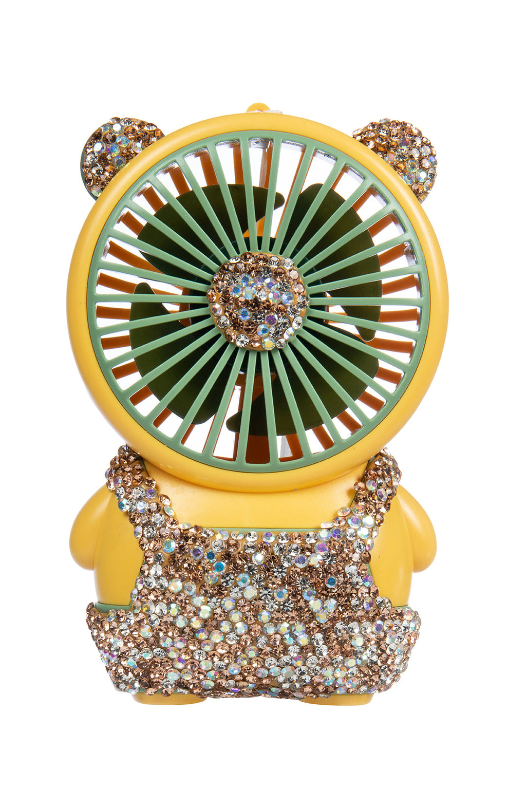 Ceramic Rhinestone Bear Fan CR0056 - view 3