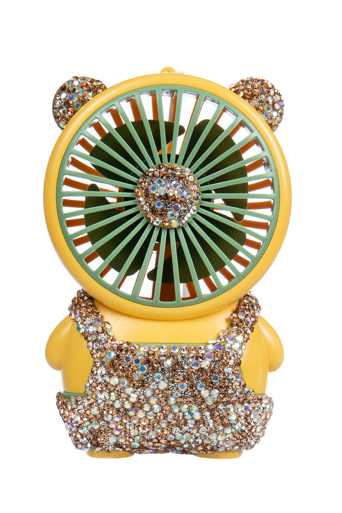 Ceramic Rhinestone Bear Fan CR0056 - view 3