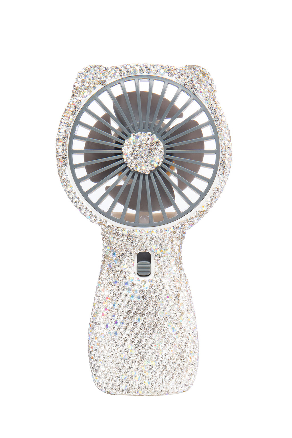 Ceramic Rhinestone Cat Hand Held Fan CR0057 - view 4