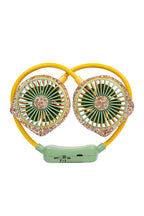 Handmade Rhinestone Neck Fans CR0059 - view 2