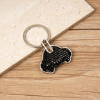 Ceramic Rhinestone Car Keychain CR0064 - view 8