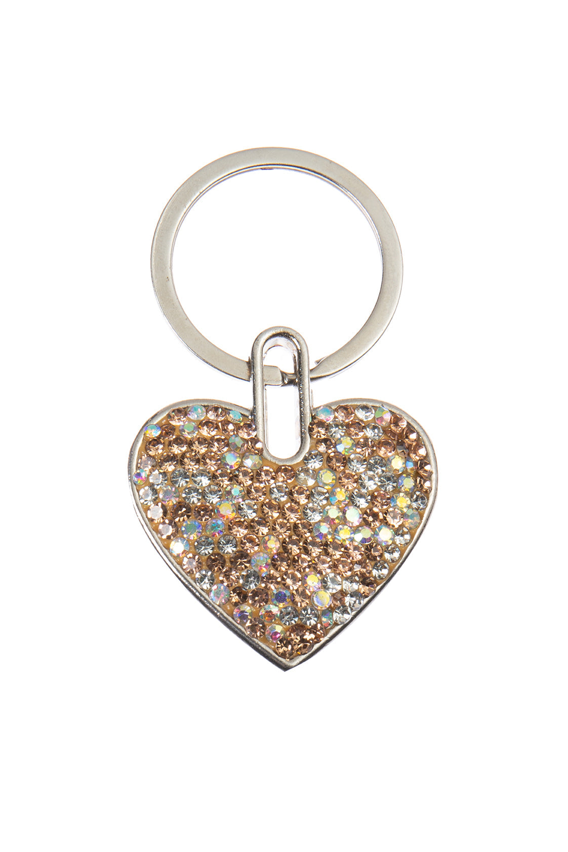 Ceramic Rhinestone Heart Keychain CR0065 - view 5