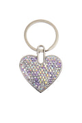 Ceramic Rhinestone Heart Keychain CR0065 - view 2