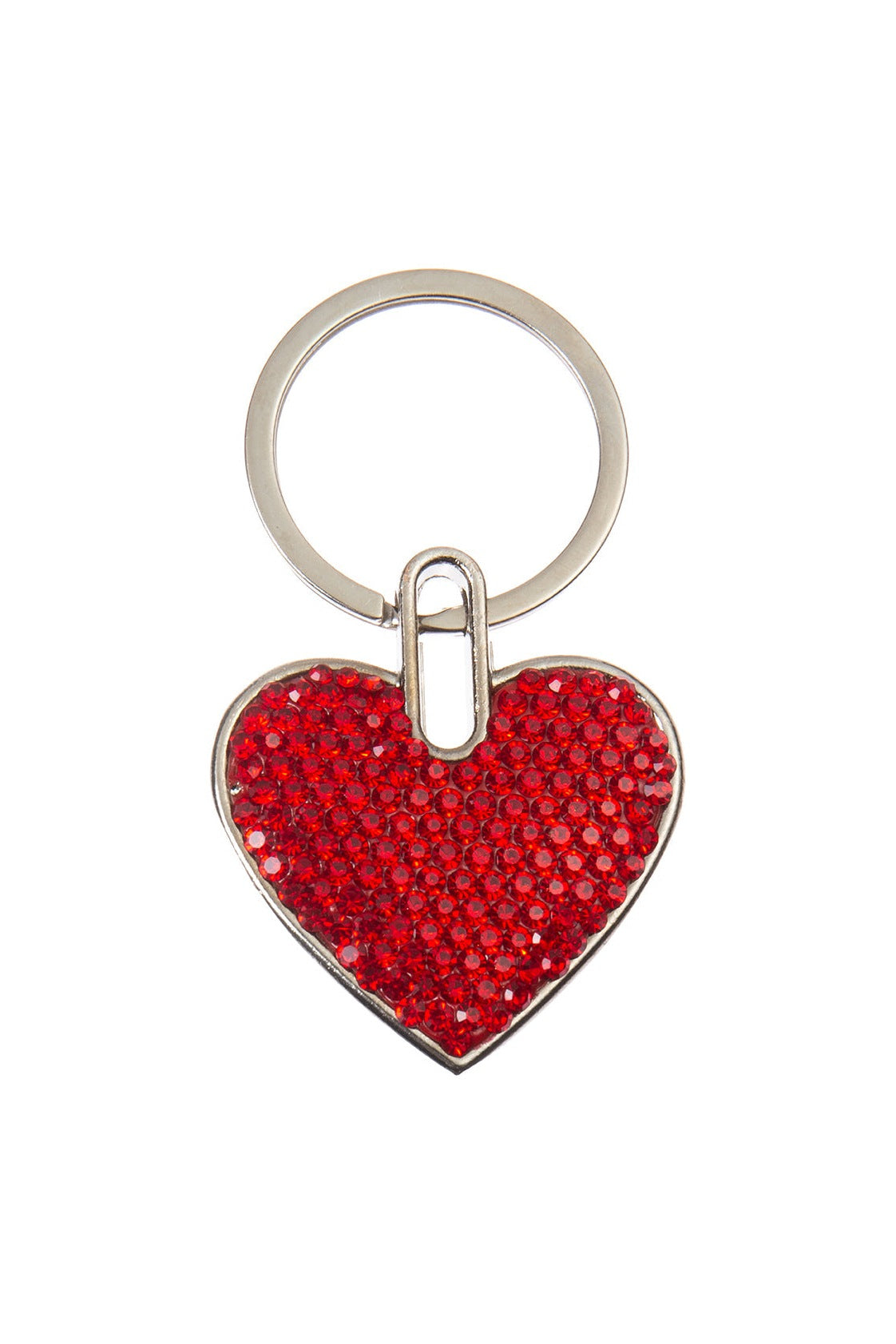 Ceramic Rhinestone Heart Keychain CR0065 - view 3