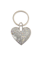 Ceramic Rhinestone Heart Keychain CR0065 - view 4