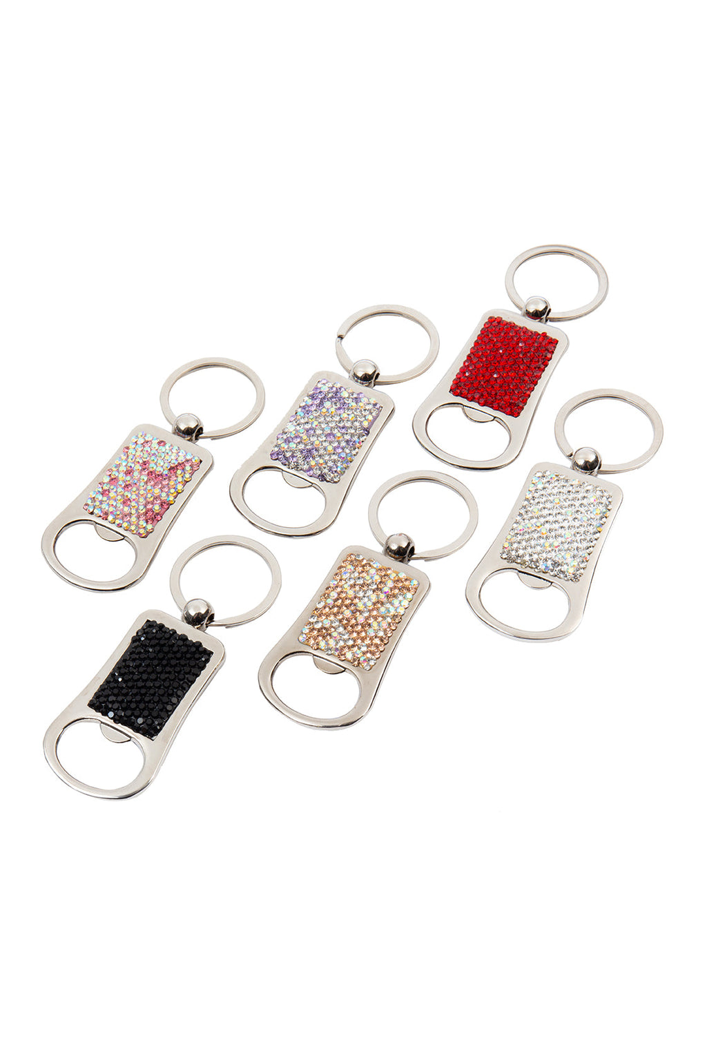 Ceramic Rhinestone Bottle Opener Keychain CR0066 - view 8