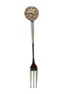 Set Of 6 Fork Rhinestone Storage Cup CR0080-SET - view 5