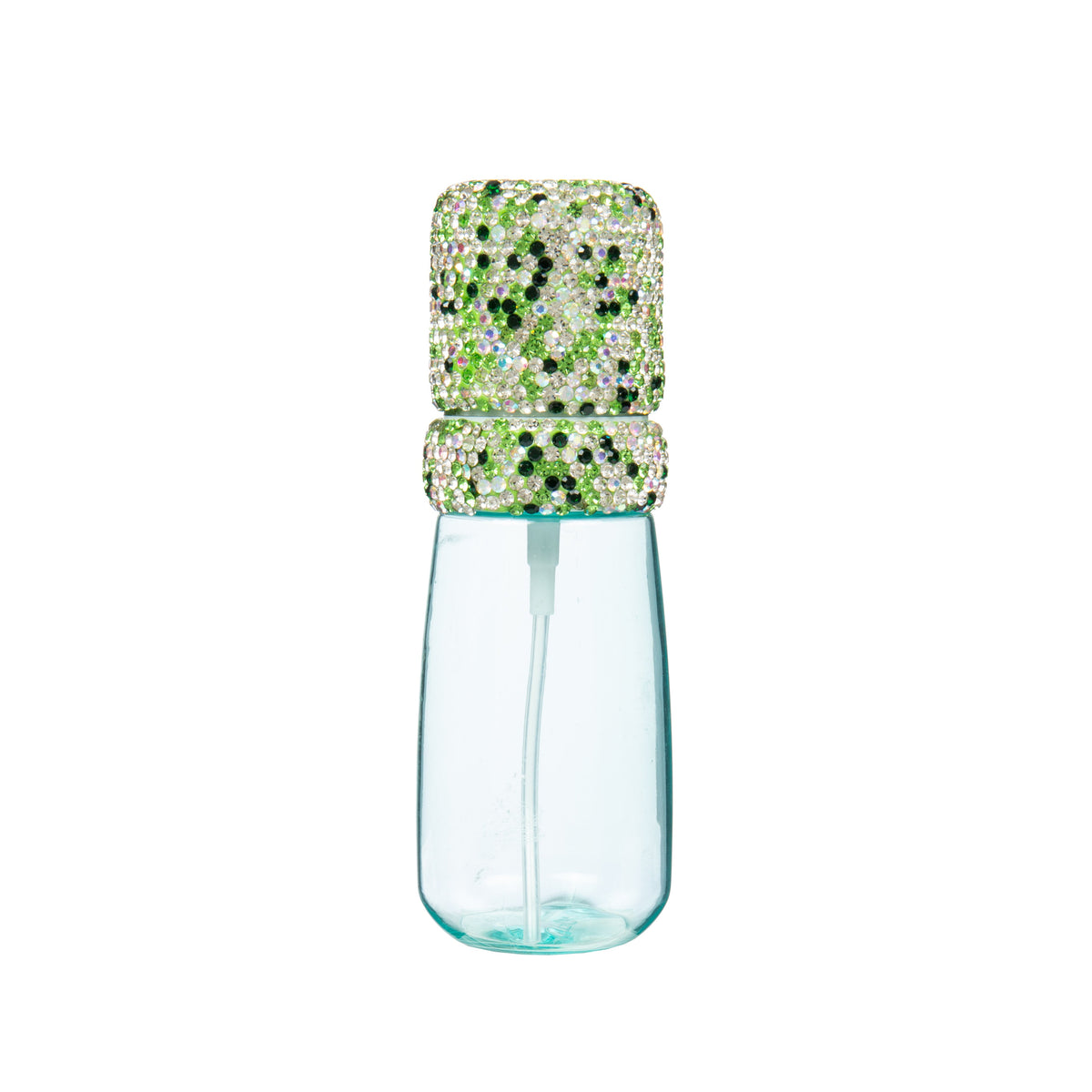30 mL Ceramic Rhinestone Liquid Bottle CR0081 - Green