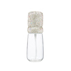 30 mL Ceramic Rhinestone Liquid Bottle CR0081 - White