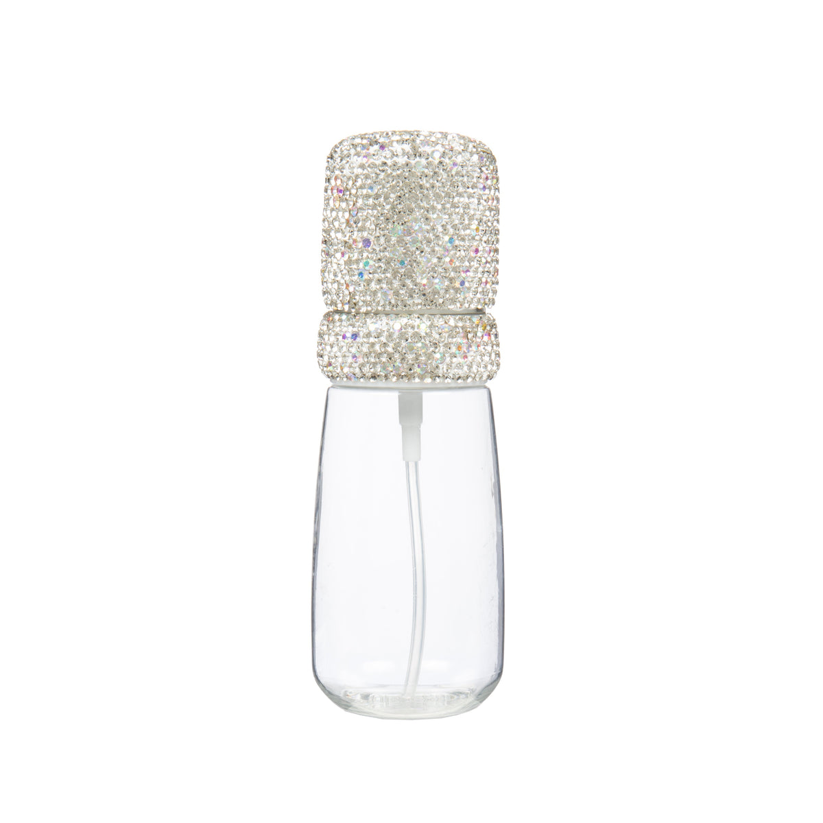 30 mL Ceramic Rhinestone Liquid Bottle CR0081 - White