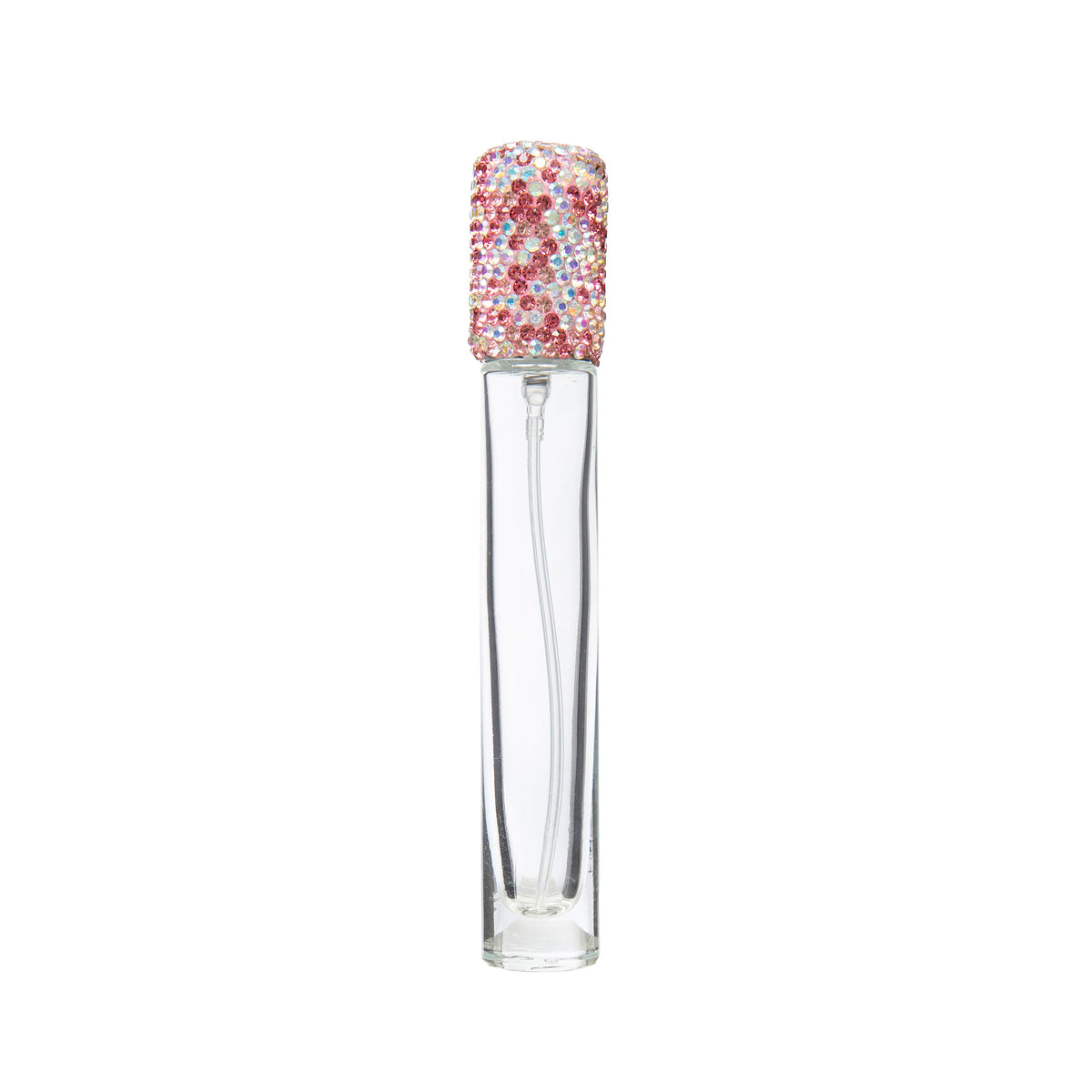 10 mL Ceramic Rhinestone Perfume Bottle CR0085 - Pink