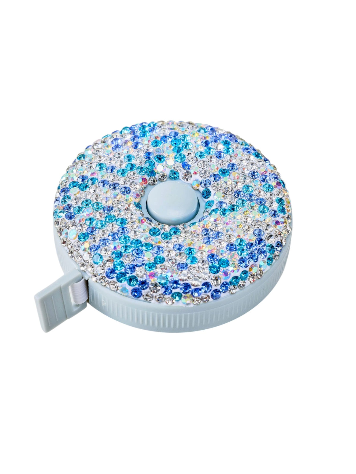 Light Ceramic Rhinestone Tape Measure CR0092