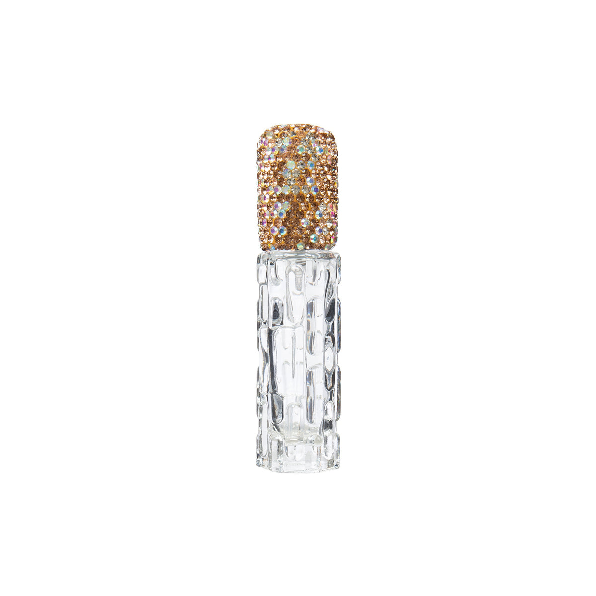 10 mL Ceramic Rhinestone Bottle CR0093 - Gold