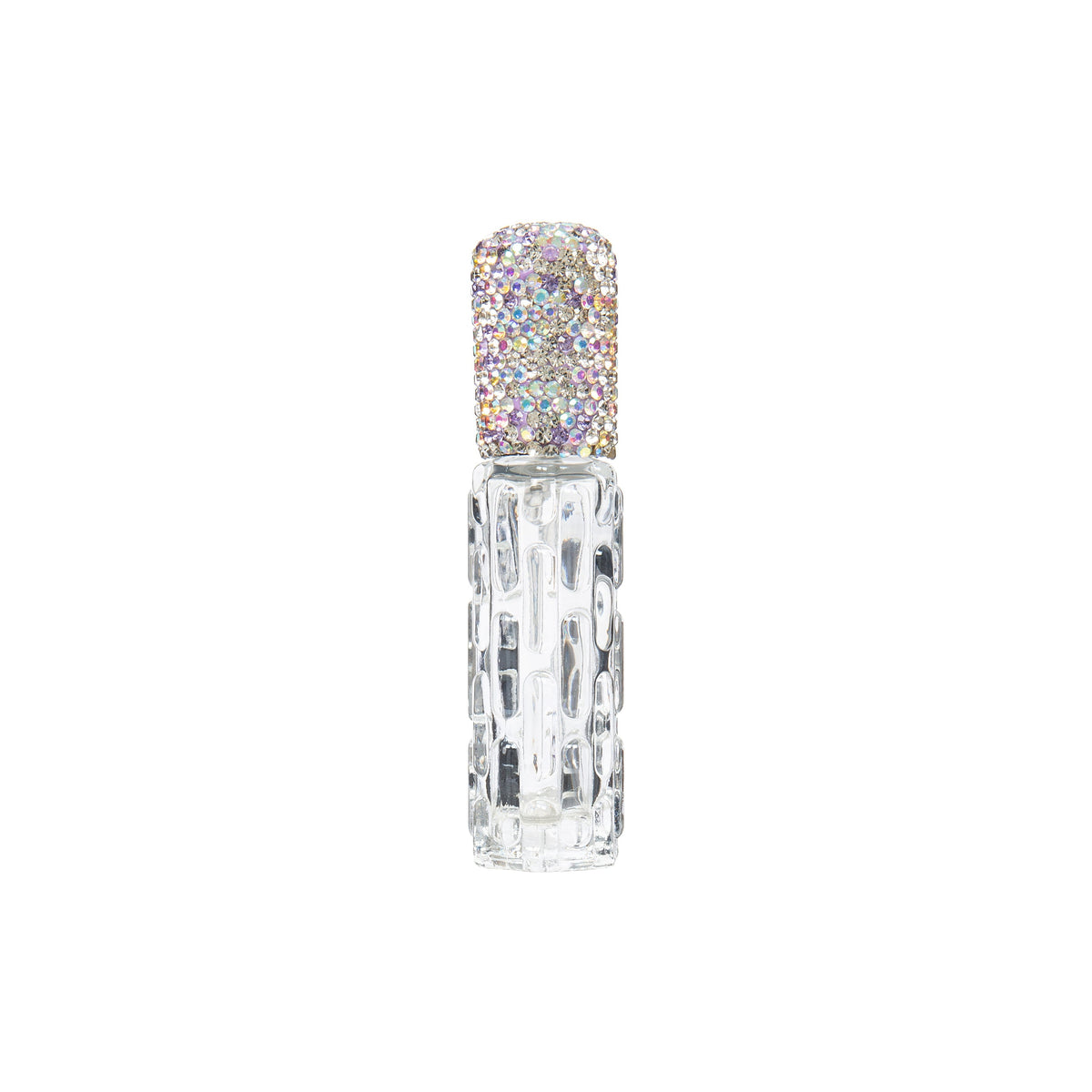 10 mL Ceramic Rhinestone Bottle CR0093 - Purple