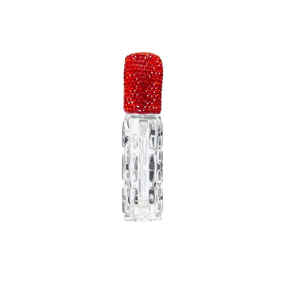 10 mL Ceramic Rhinestone Bottle CR0093 - Red
