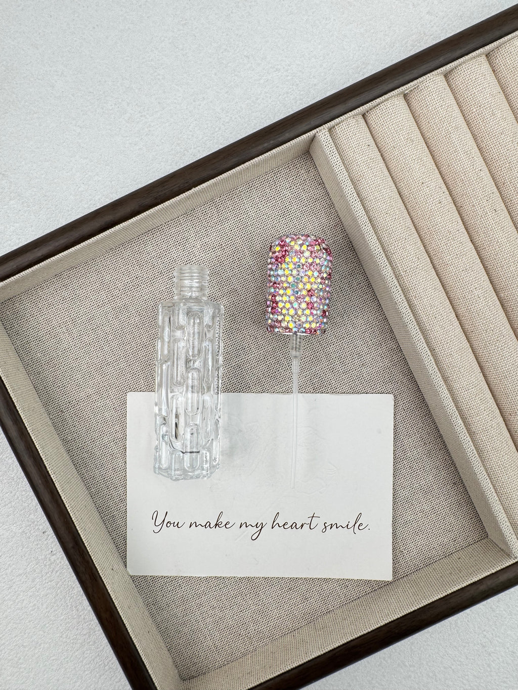 10 mL Ceramic Rhinestone Bottle CR0093 - product image 9