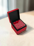 Ceramic Rhinestone Square Jewelry Box CR0100