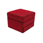 Ceramic Rhinestone Square Jewelry Box CR0100 - view 6
