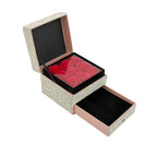 Ceramic Rhinestone Square Jewelry Box CR0100 - view 10