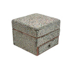Ceramic Rhinestone Square Jewelry Box CR0100 - view 8
