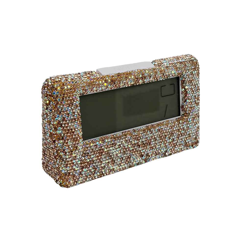 Ceramic Rhinestone Alarm Clock CR0105 - view 6