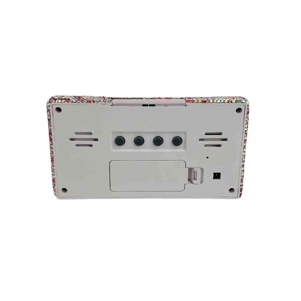 Ceramic Rhinestone Alarm Clock CR0105 - view 7