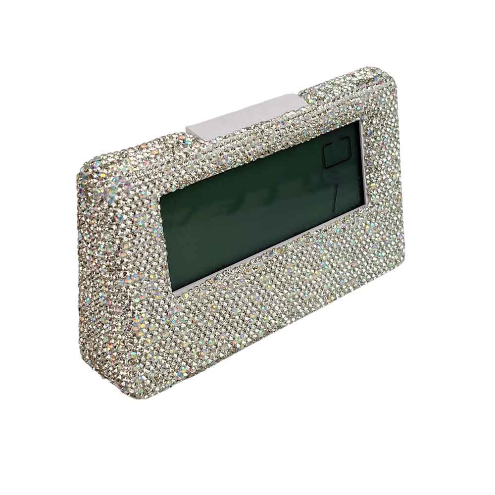 Ceramic Rhinestone Alarm Clock CR0105 - view 4