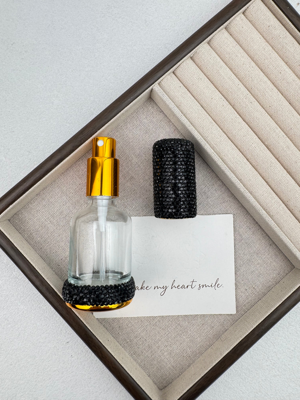 30 mL Ceramic Rhinestone Spray Bottle CR0106 - product image