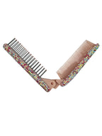 Ceramic Rhinestone Folding Comb CR0121 - view 6