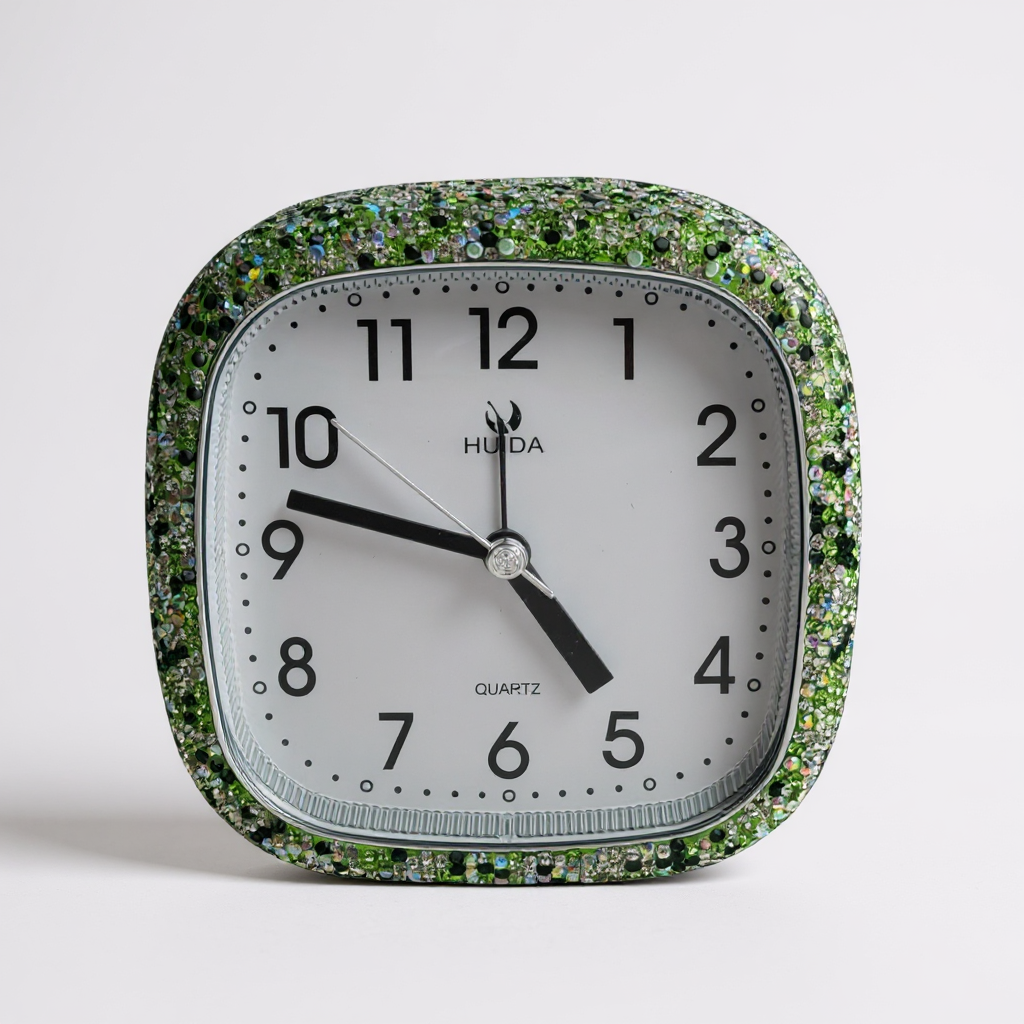 Ceramic Rhinestone Alarm Clock CR0135 - view 3