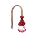 8 mL Ceramic Rhinestone Perfume Bottle CR0140 - Red