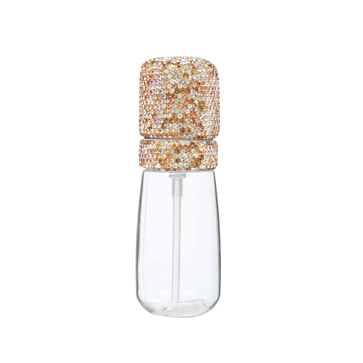 60 mL Ceramic Rhinestone Liquid Bottle CR0144 - Gold