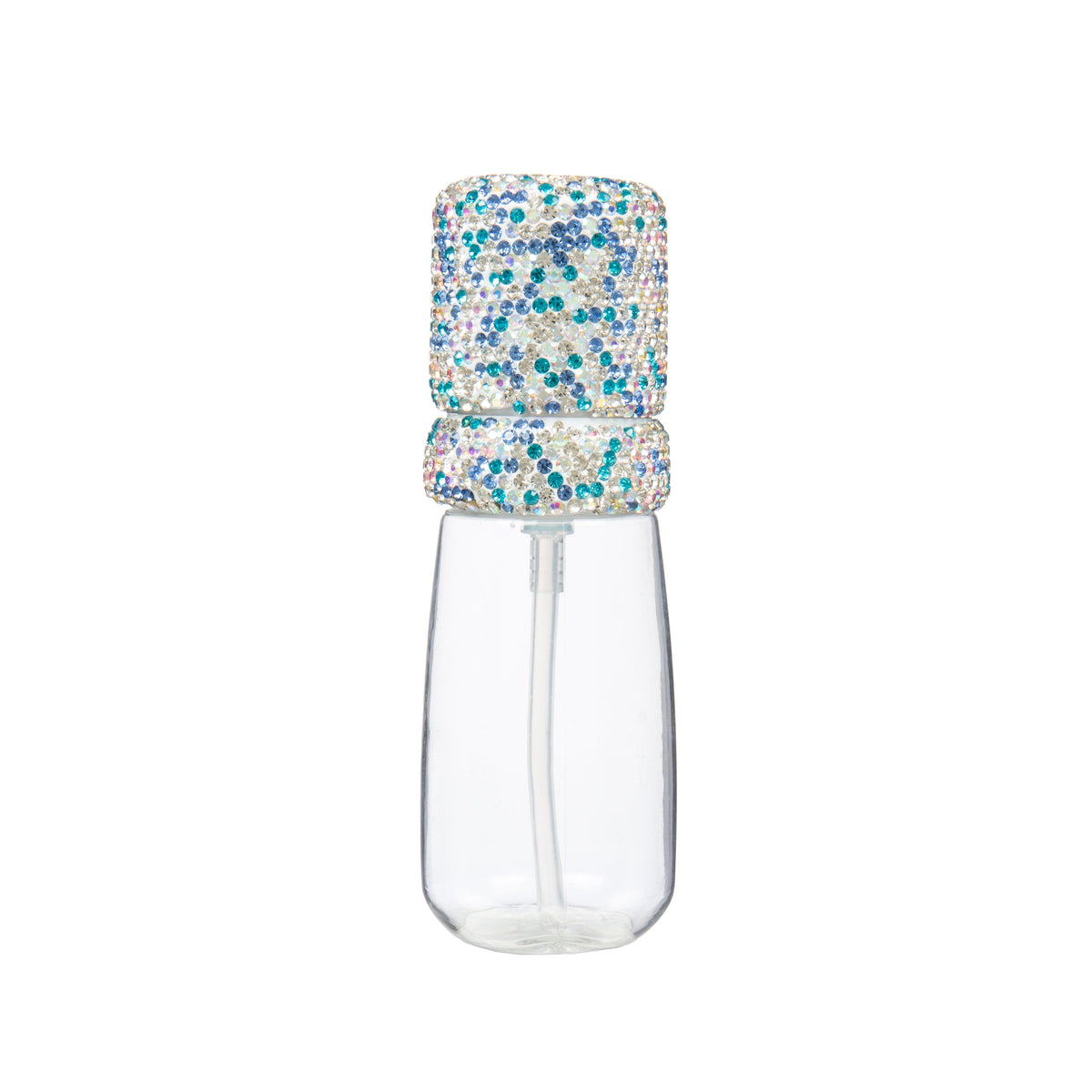 60 mL Ceramic Rhinestone Liquid Bottle CR0144 - Blue