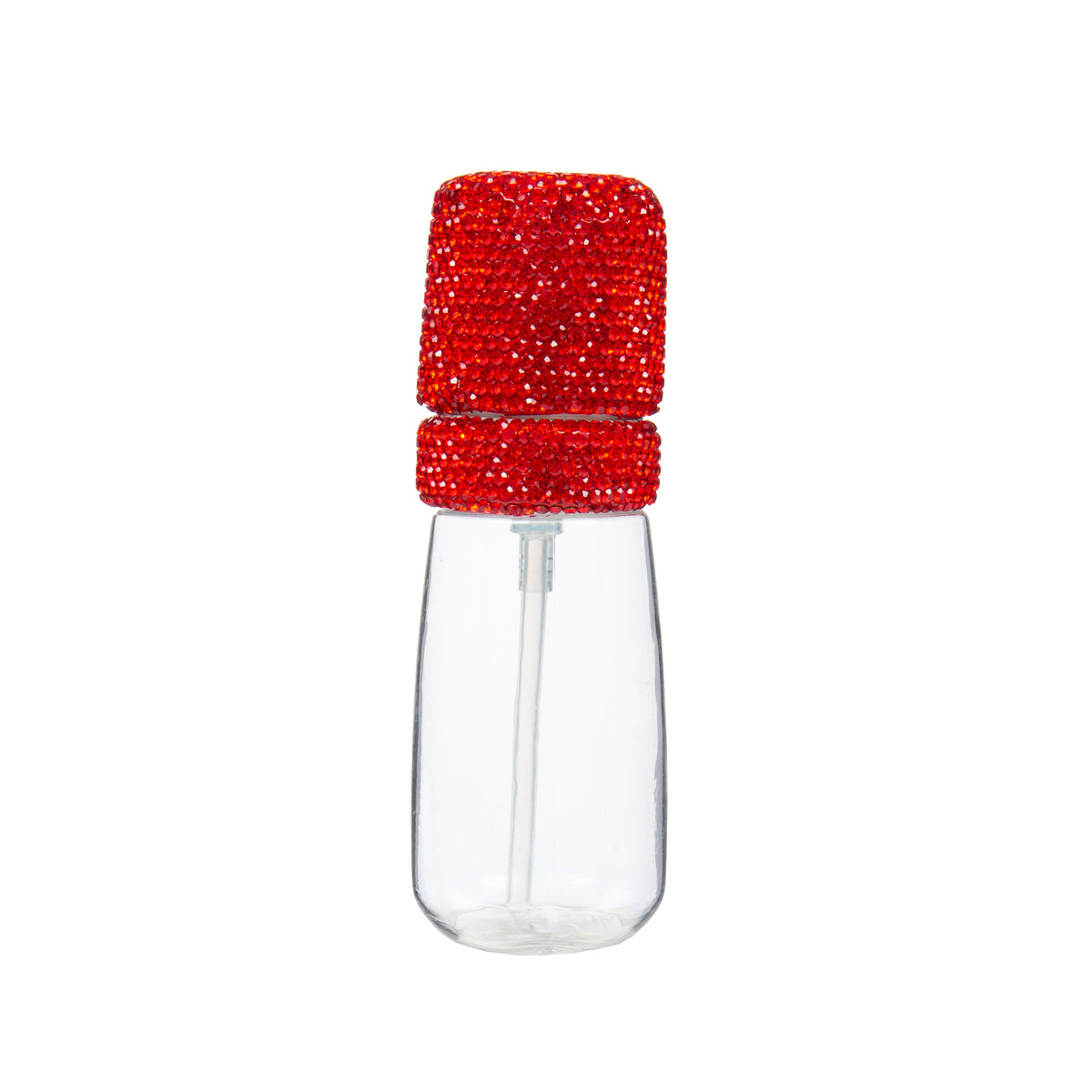 60 mL Ceramic Rhinestone Liquid Bottle CR0144 - Red