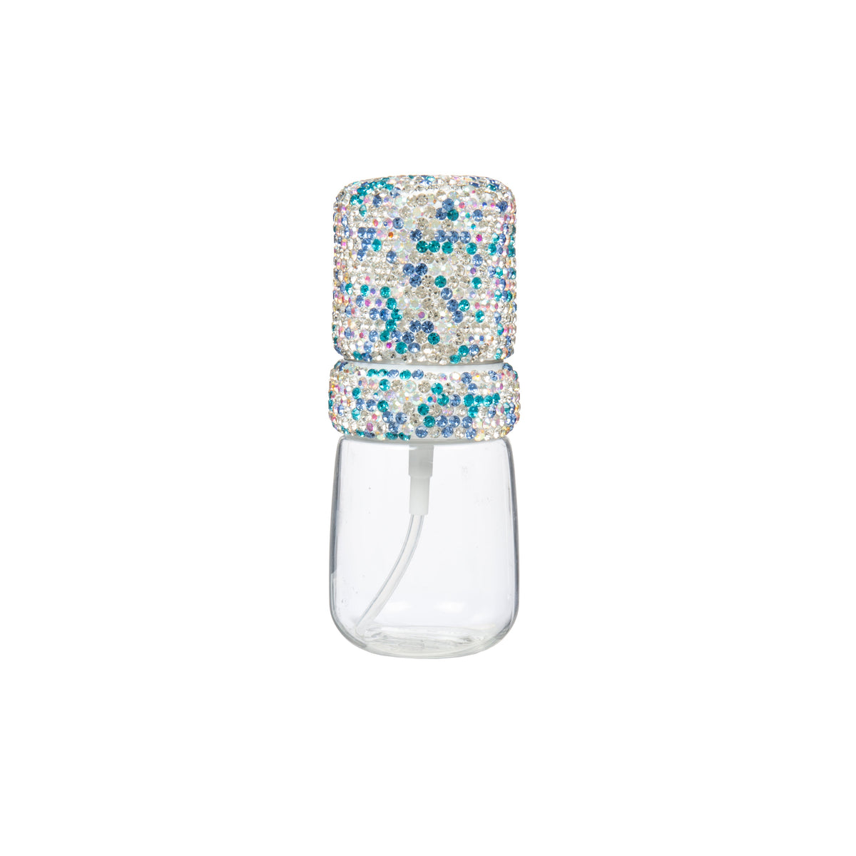 30 mL Ceramic Rhinestone Spray Bottle CR0145 - Blue
