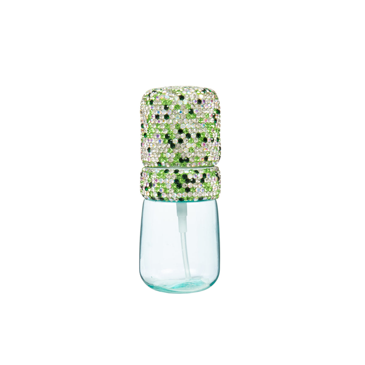 30 mL Ceramic Rhinestone Spray Bottle CR0145 - Green