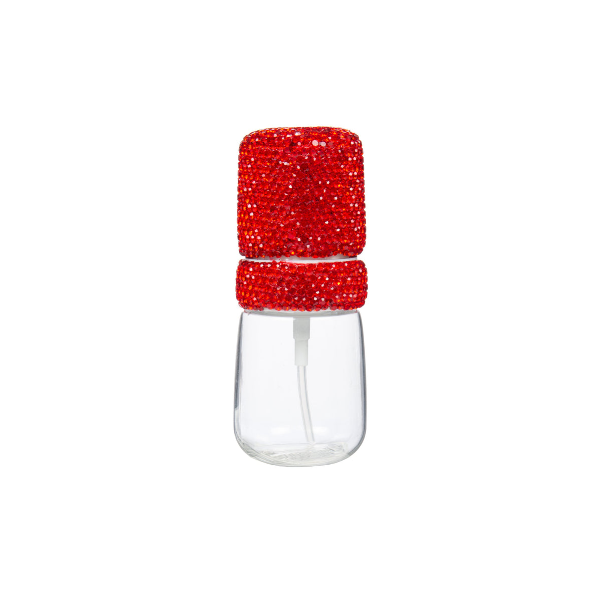 30 mL Ceramic Rhinestone Spray Bottle CR0145 - Red