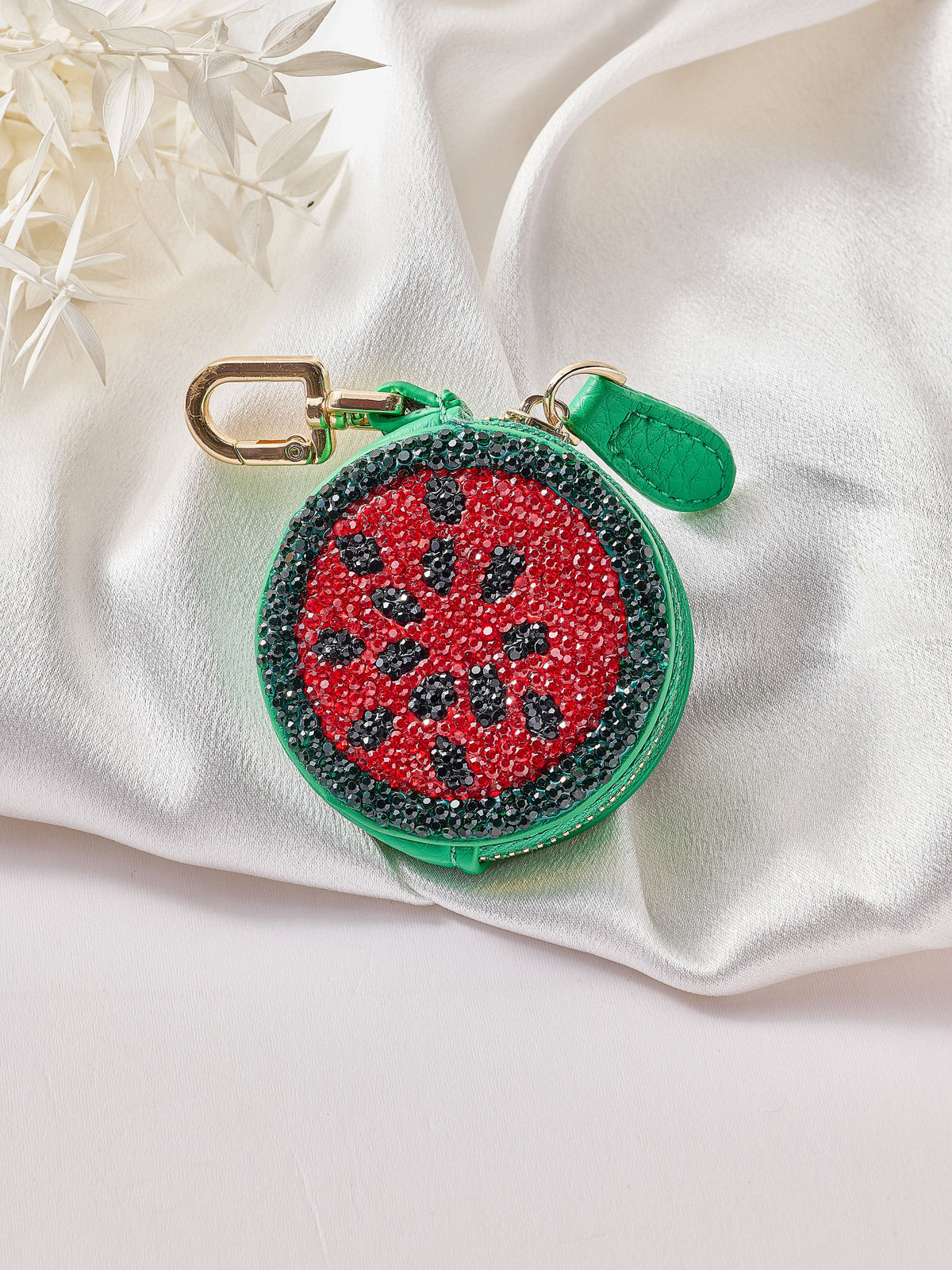 Watermelon Rhinestone Keychain CR0150