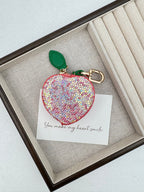 Strawberry Rhinestone Keychain CR0152 - view 2