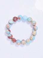 Composed ShouShan Stone Stretch Bracelet B1985-8MM - view 8