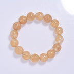 Citrine Quartz Stone Stretch Bracelet B1981-12MM - view 4