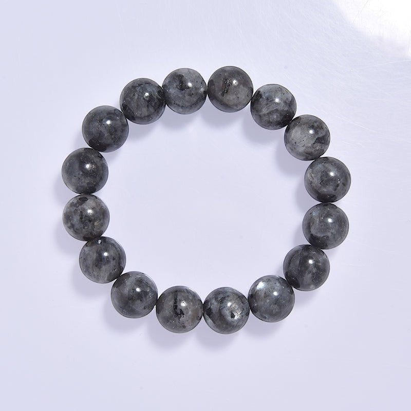 Black Labradorite Bracelet B1983-12MM - view 2